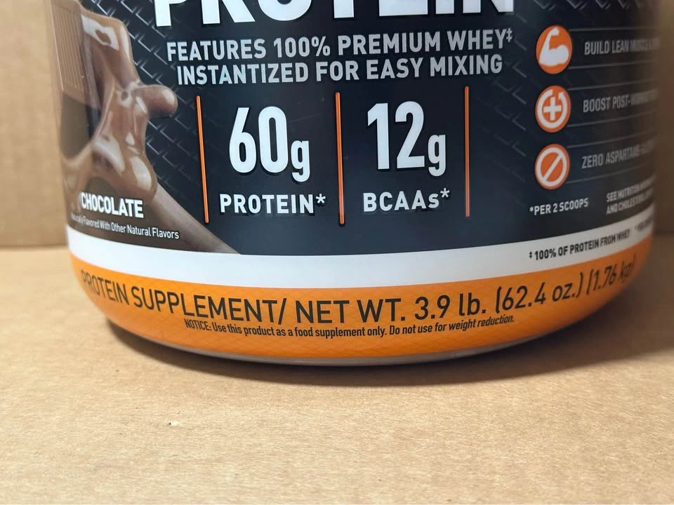 Body Fortress Super Advanced Whey Protein — Chocolate, 3.9 lb - photo 2