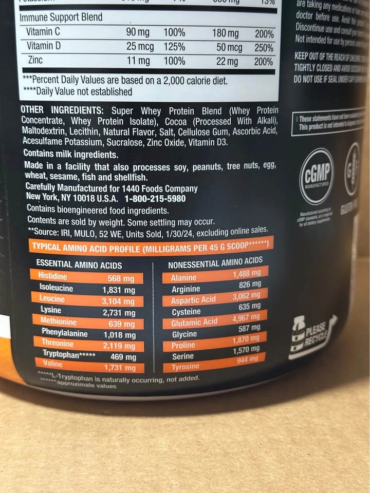 Body Fortress Super Advanced Whey Protein — Chocolate, 3.9 lb - photo 5