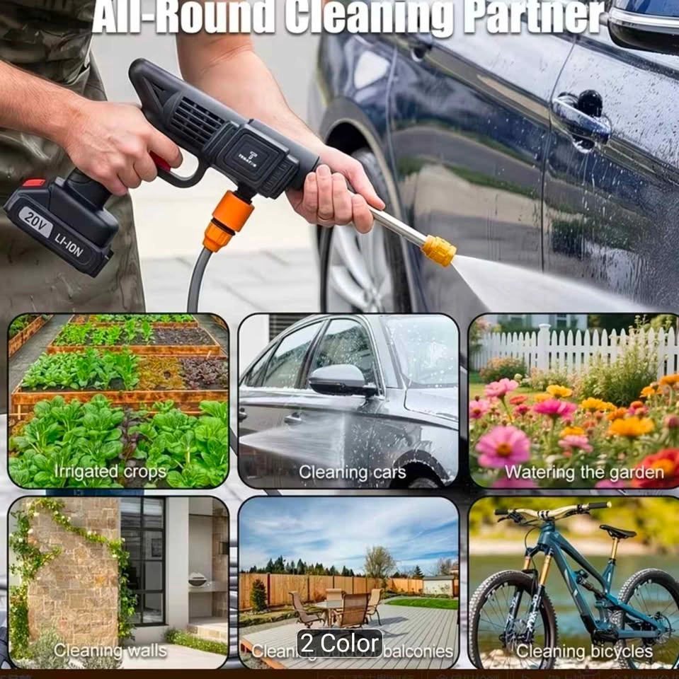 Cordless Pressure Washer 660PSI Powerful, Clearance Sale - photo 4
