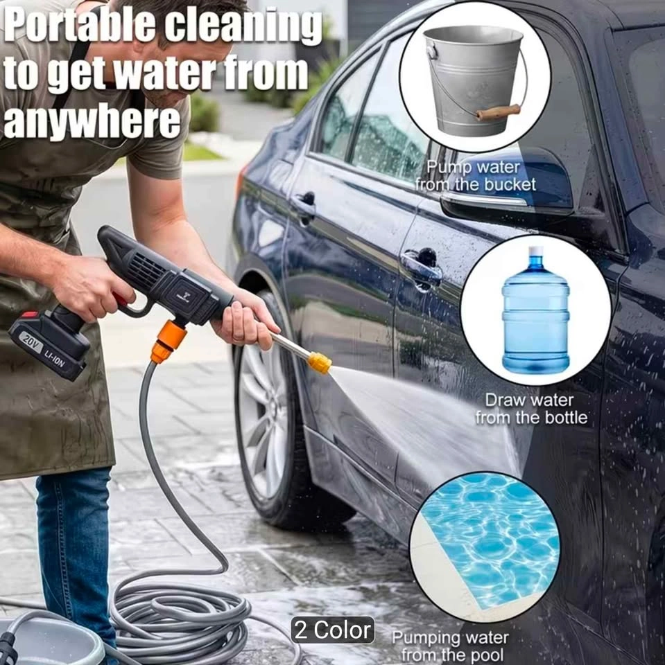 Cordless Pressure Washer 660PSI Powerful, Clearance Sale - photo 5