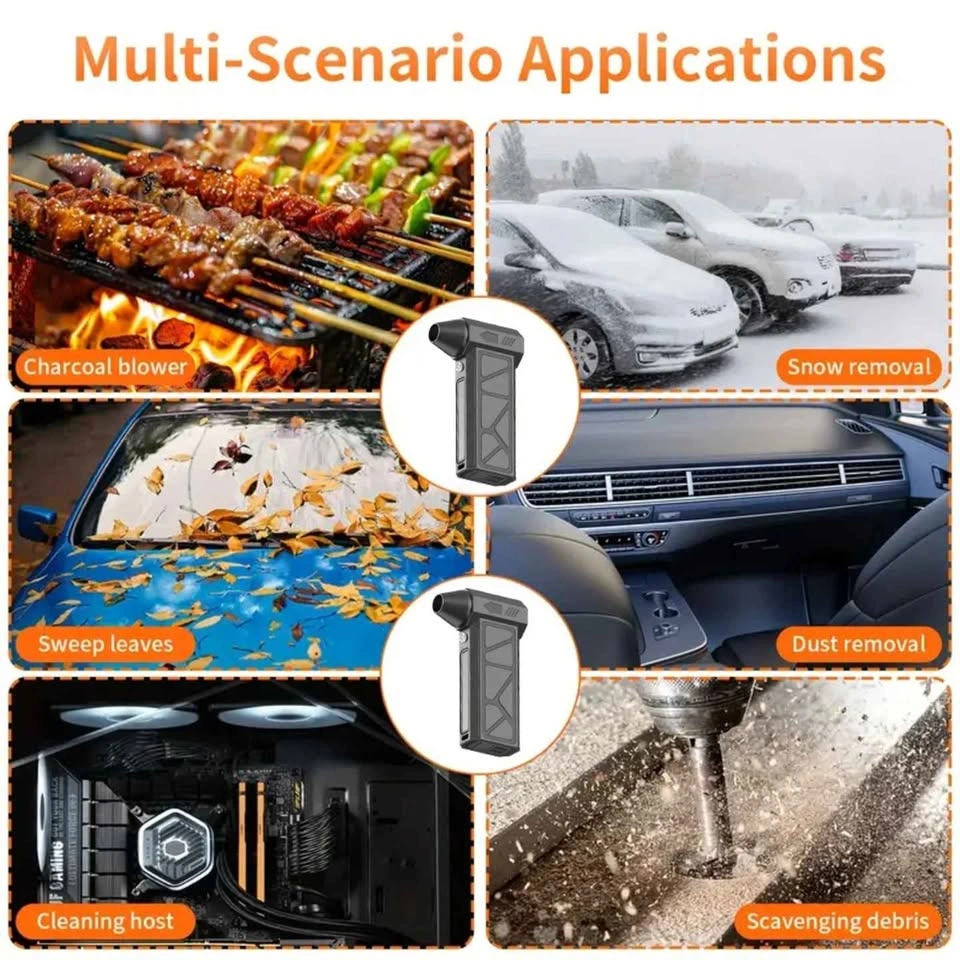 NEW 2-in-1 Car Vacuum & Blower 130000RPM - photo 4