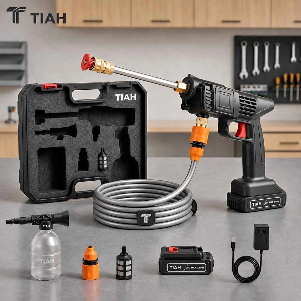 Pressure Washer 660-990PSI Cordless Car Wash