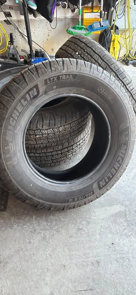 Michelin LTX Trail Tires - 265/70R18 (Like New) - photo 2