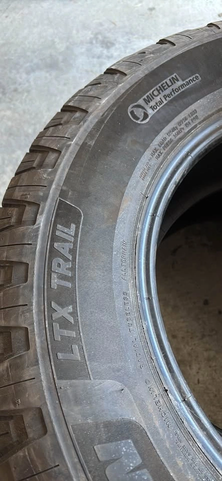 Michelin LTX Trail Tires - 265/70R18 (Like New) - photo 4