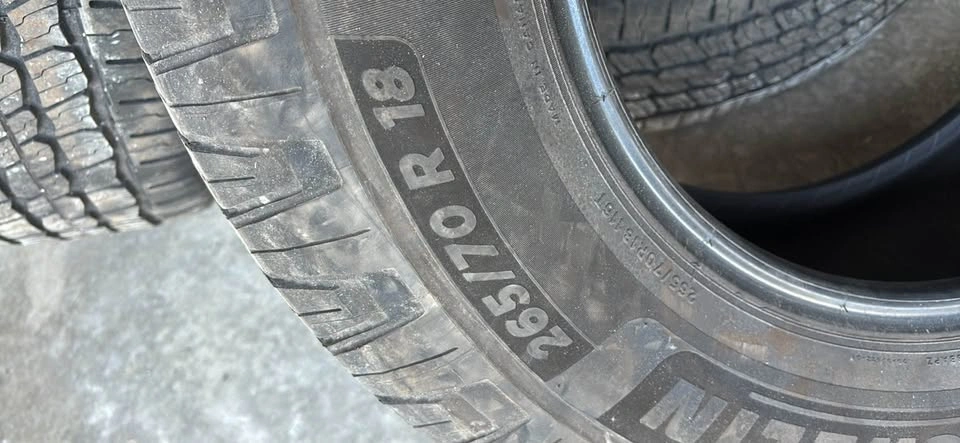 Michelin LTX Trail Tires - 265/70R18 (Like New) - photo 5