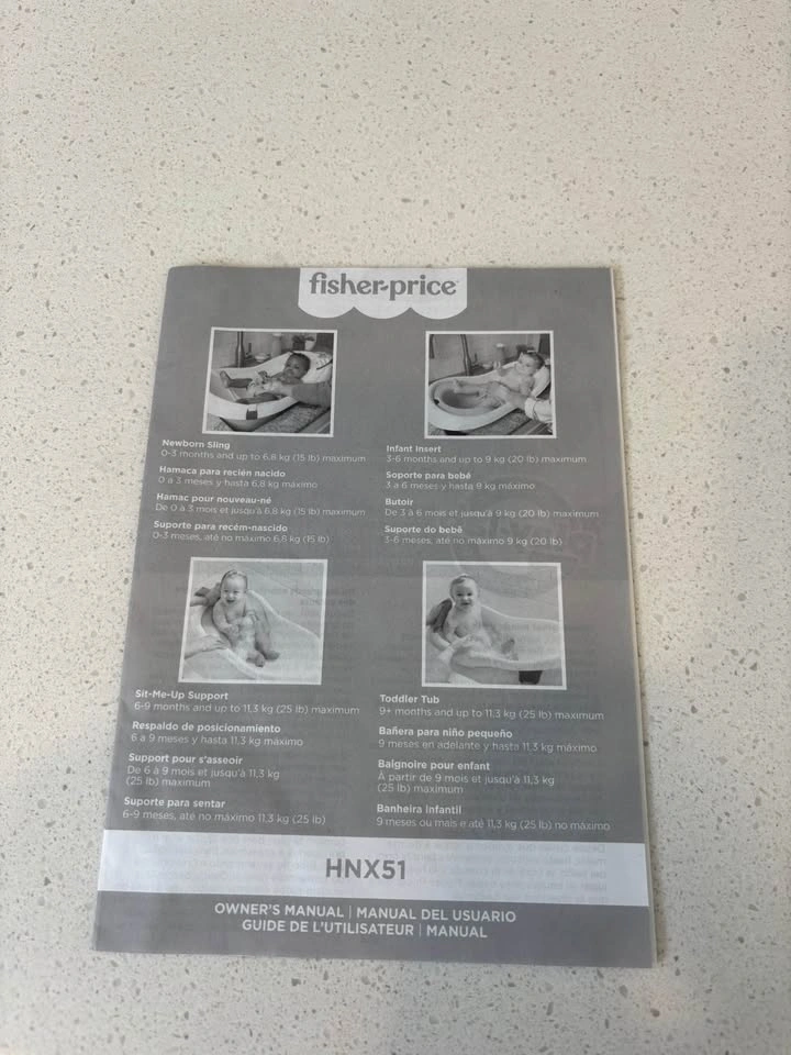 Fisher-Price 4-in-1 Sling 'n Seat baby bathtub - photo 4