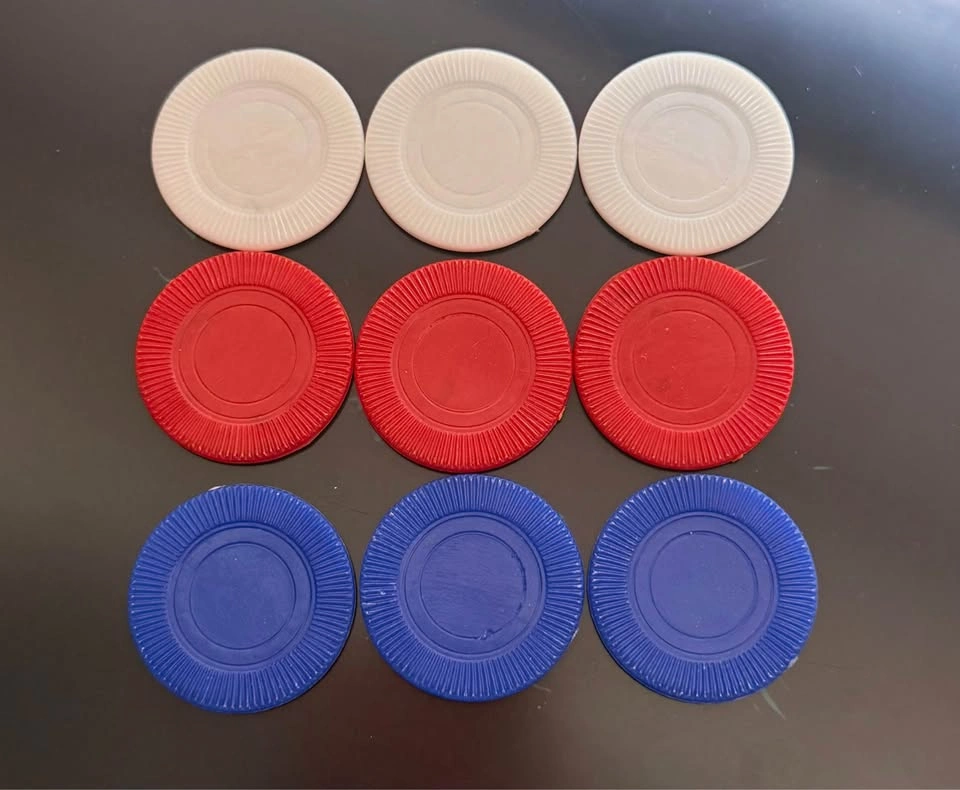 100 Plastic Interlocking Poker Chips - photo 3