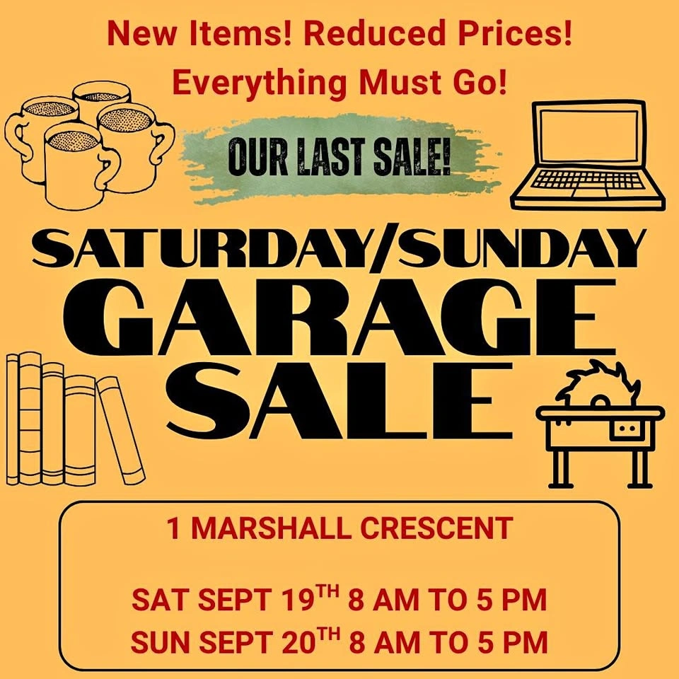 Sat/Sun Ajax Garage Sale