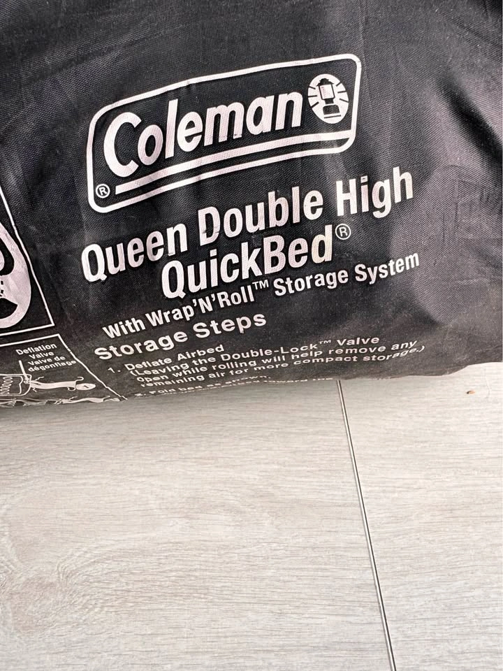 Coleman Queen Double High QuickBed Air Mattress