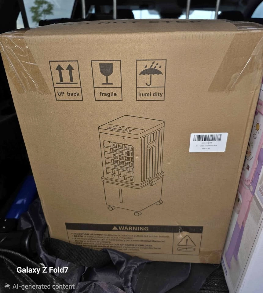 Brand new 3-in-1 Portable Air Conditioner, Humidifier, and Fan