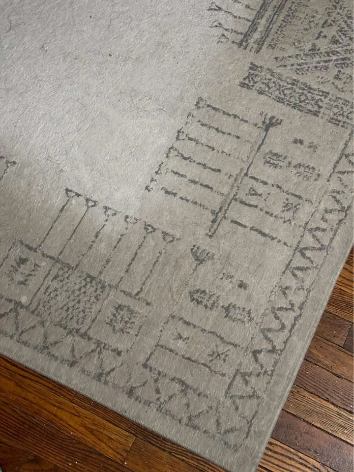 Herrod White Area Rug 6’7” x 9’ by Zipcode Design™ - photo 2