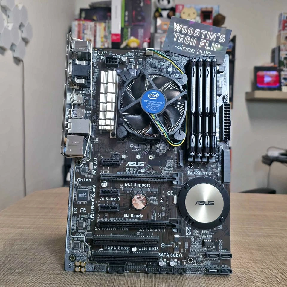 i7-4790 + Z97-E + 32GB DDR3 CPU Motherboard RAM Bundle
