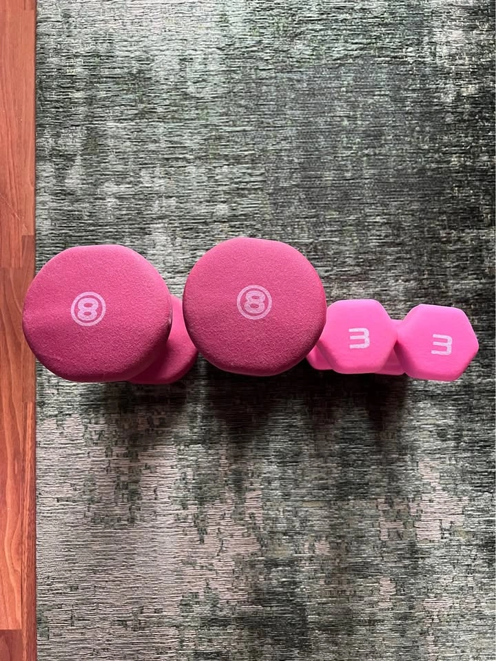 Neoprene Dumbbells (8lb and 3lb) - photo 3