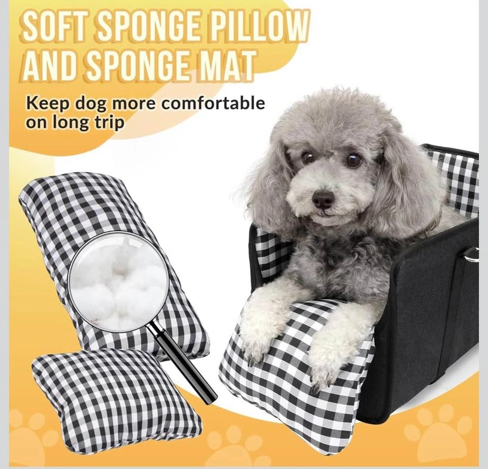 Slowin Portable Dog Car Seat Carrier - photo 4