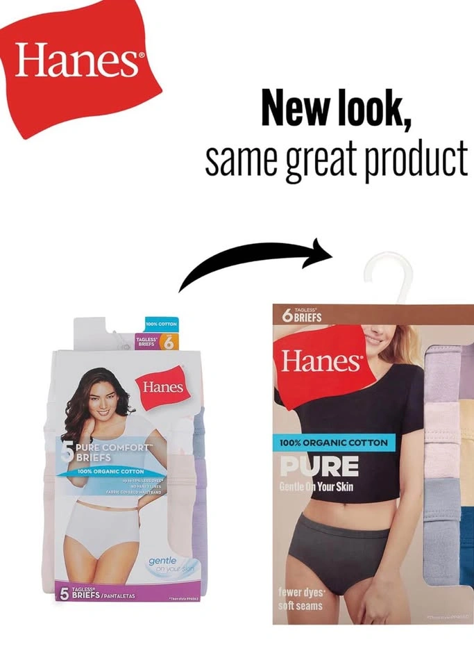 Hanes Pure Comfort Briefs - photo 2
