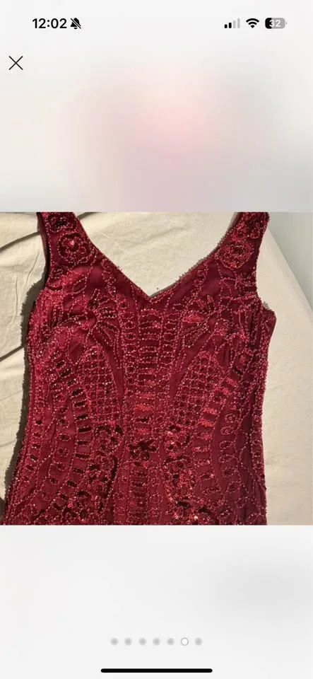 Red Sequin Dress image indicator(2)