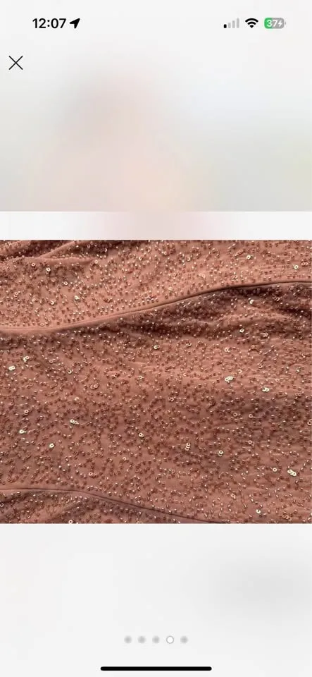 Oh Polly Sequin Midi Dress High Slit image indicator(4)