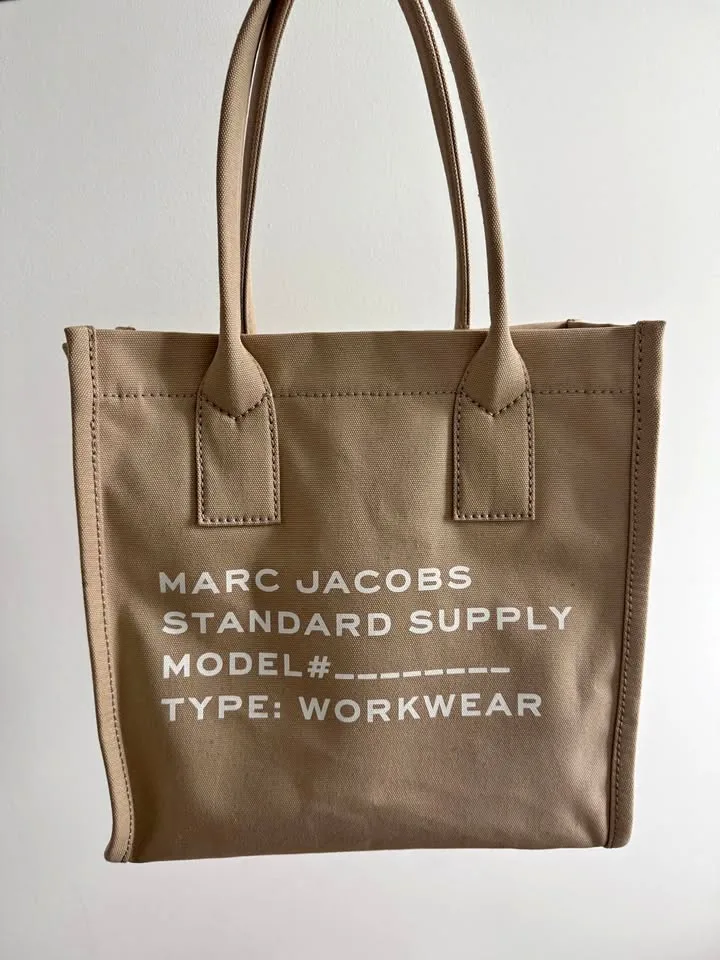 Marc Jacobs Canvas Tote – Large Beige thumbnail