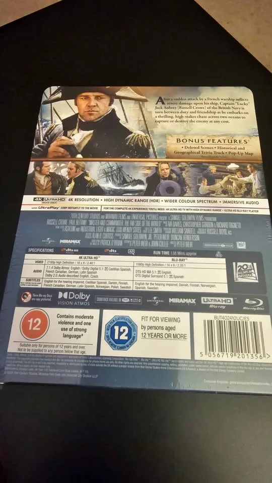 MASTER AND COMMANDER 4K STEELBOOK image indicator(2)