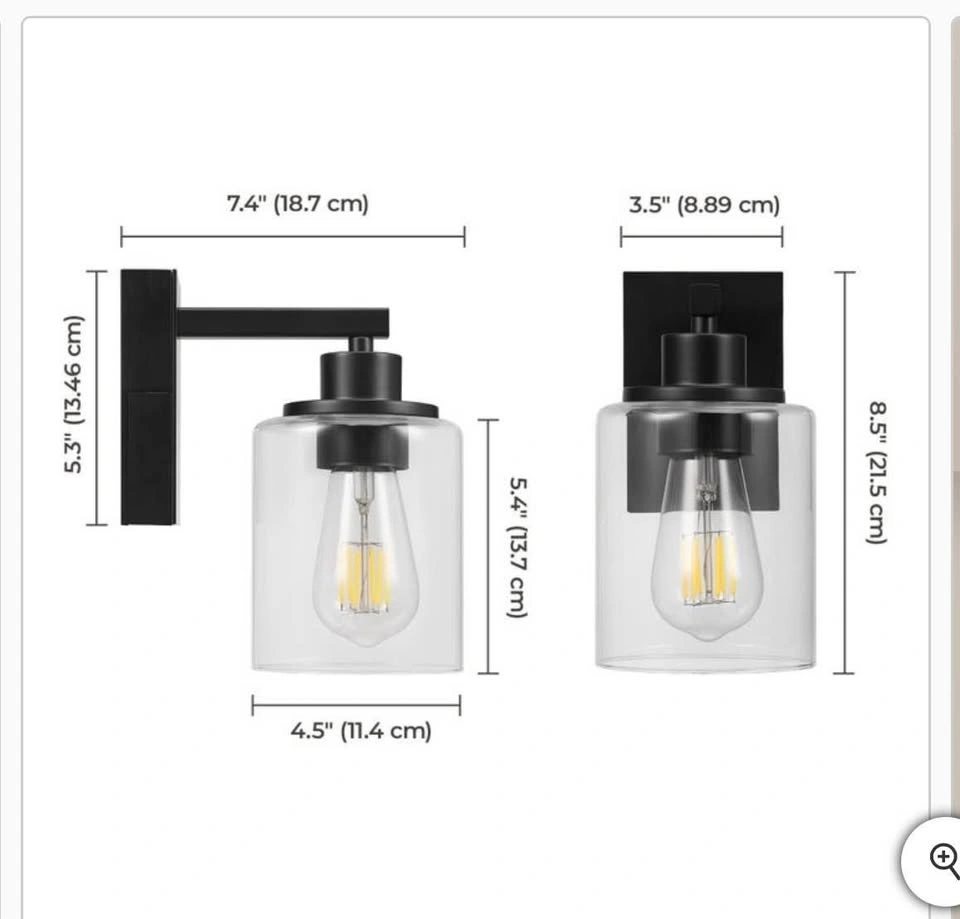 2-Pack Rechargeable Battery Wall Sconces (ITM. 1938095) - photo 5