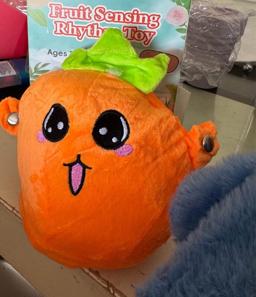Fruit Sensing Rhythm Toy Plush 6$ piece - photo 5