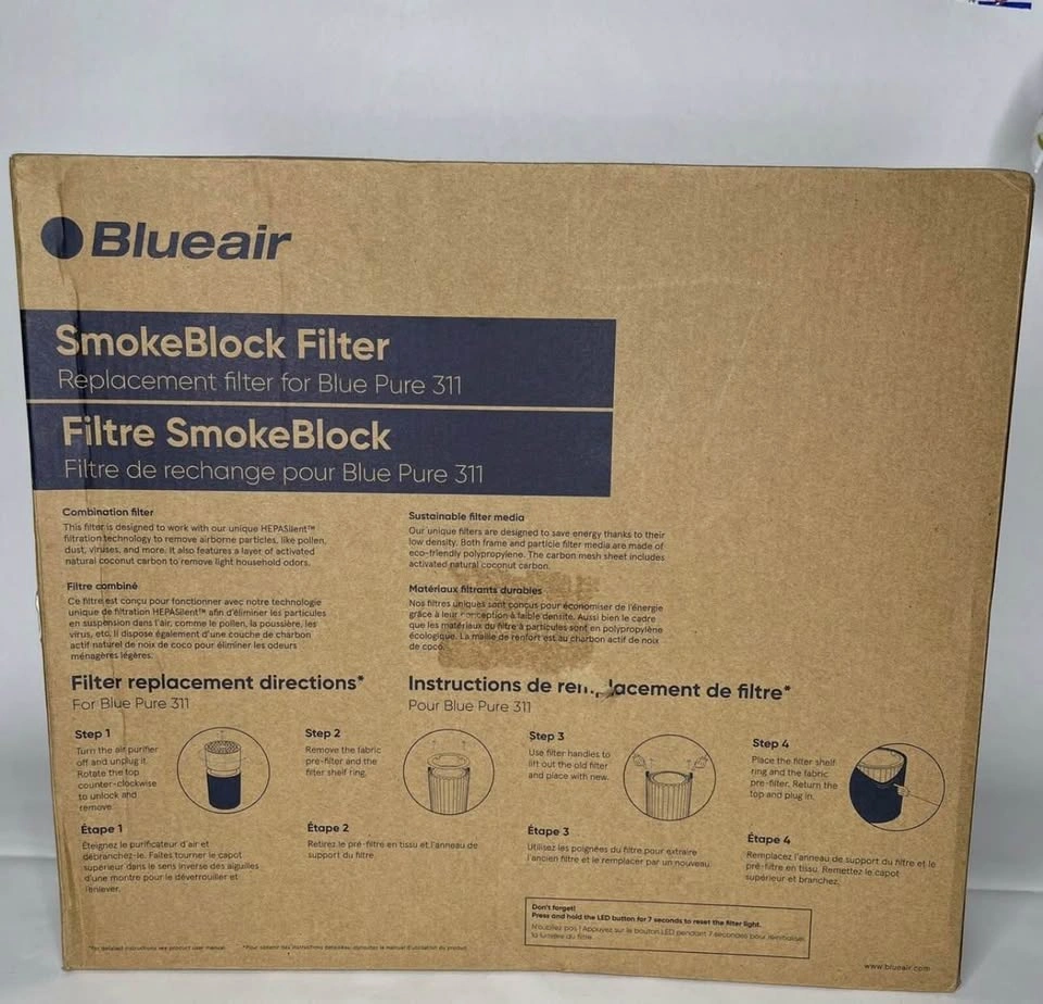 Blueair Blue Pure 311 SmokeBlock Replacement Filter - photo 2