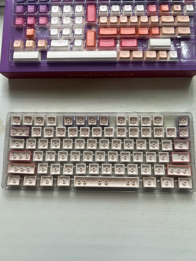 NuPhy Carmine Cloud Keycaps - NEW (open box) - photo 3