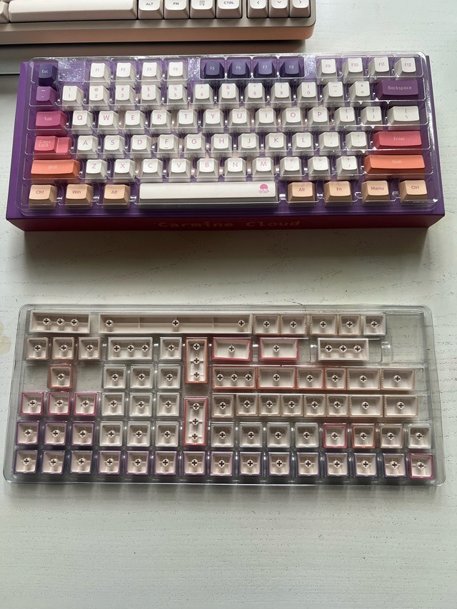 NuPhy Carmine Cloud Keycaps - NEW (open box) - photo 4