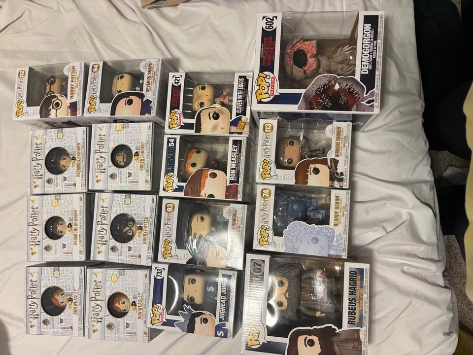 Harry Potter and Stranger thing funkos - photo 2