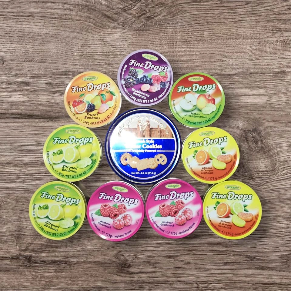 Woogie Fine Drops & Butter Cookies Empty Tins - photo 2