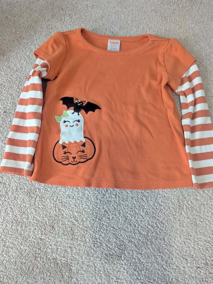 Gymboree 18-24M Halloween Layered-Look Shirt