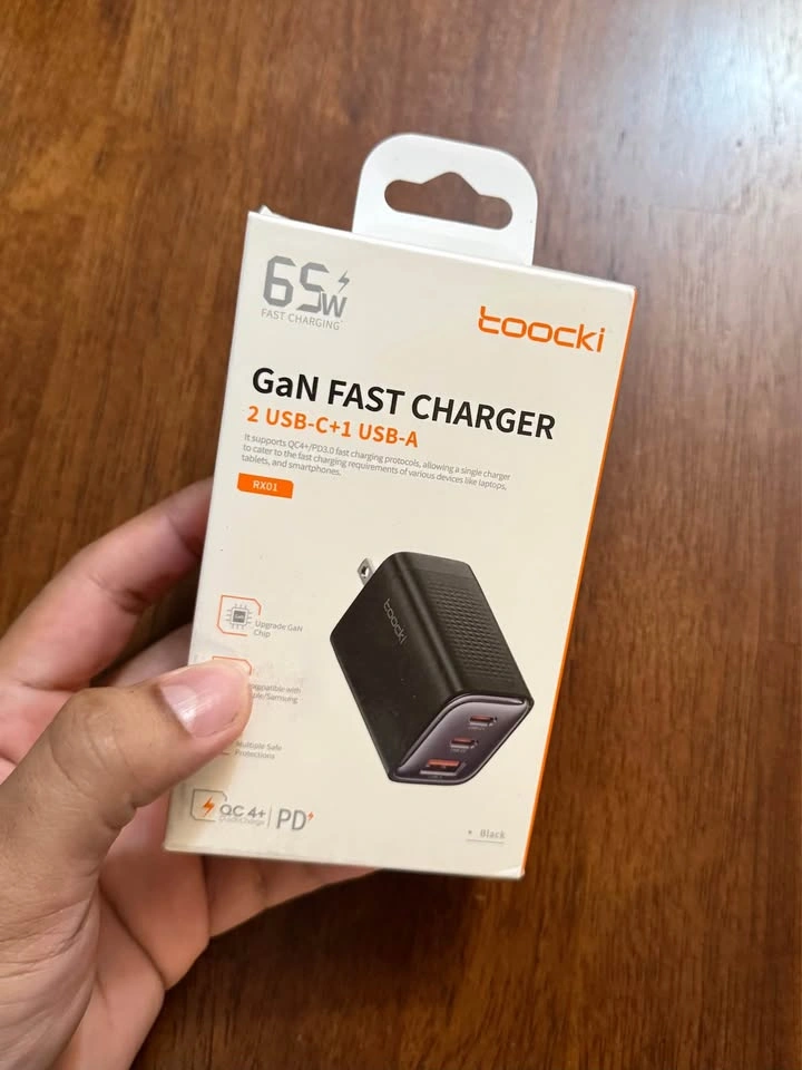 65W Fast Charger Set for MacBook, iPhone, Samsung, Dell, HP - photo 3