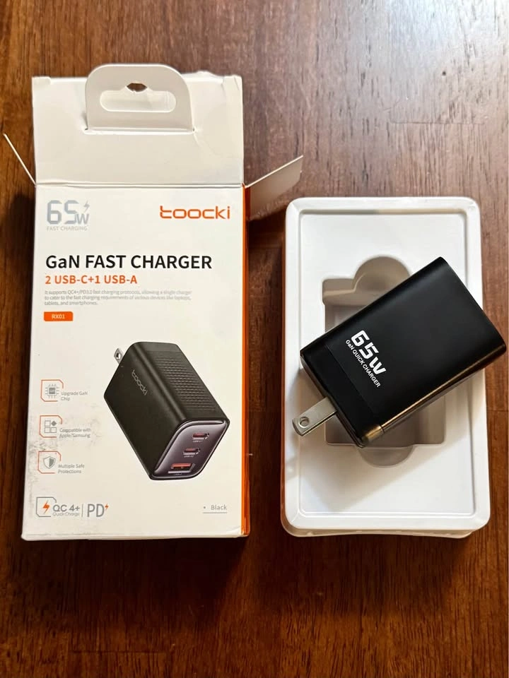 65W Fast Charger Set for MacBook, iPhone, Samsung, Dell, HP - photo 5