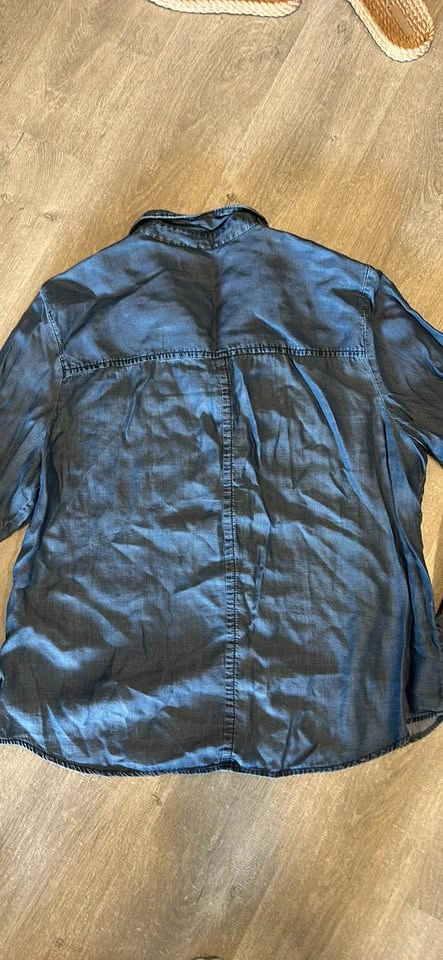 Jordache Pearl Embellished Denim Shirt - photo 4