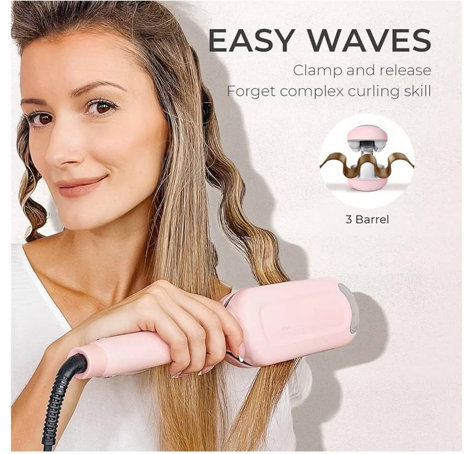 Curling Iron Hair Crimper Waver, TYMO ROVY Beach Waves Hair Curl - photo 2