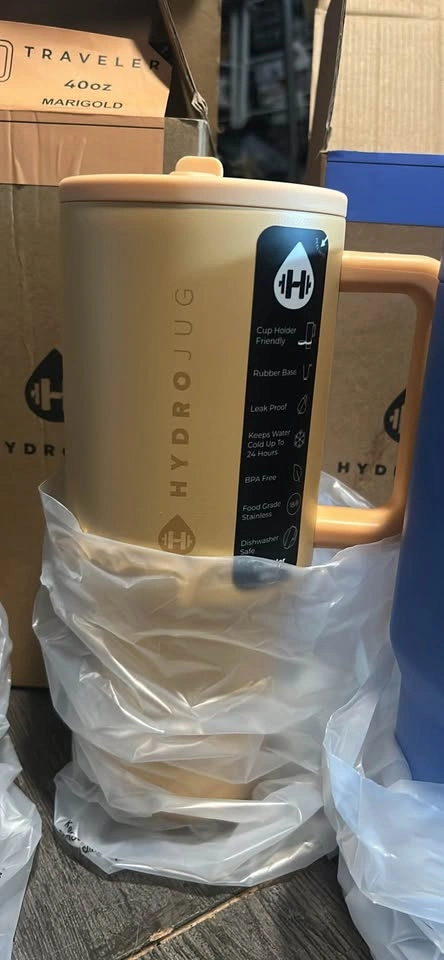 HydroJug 40oz, 32oz, 14oz, Insulated Tumbler with Handle & Straw - photo 3