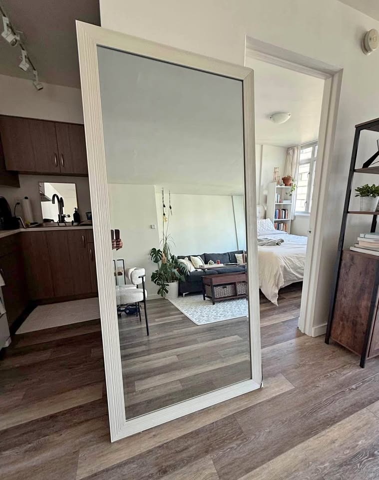 White Frame Full Length Mirror