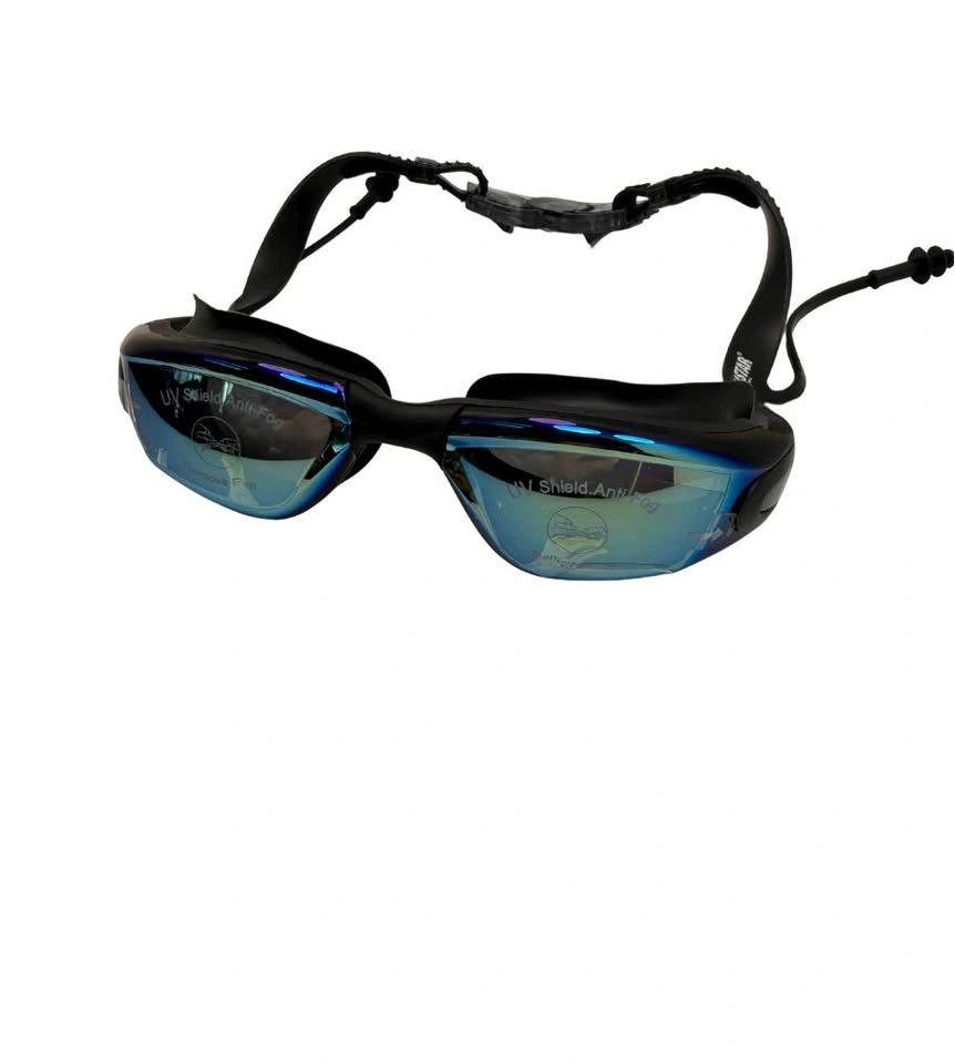 Anti-Fog UV Shield Swim Goggles — New, With Case - photo 3