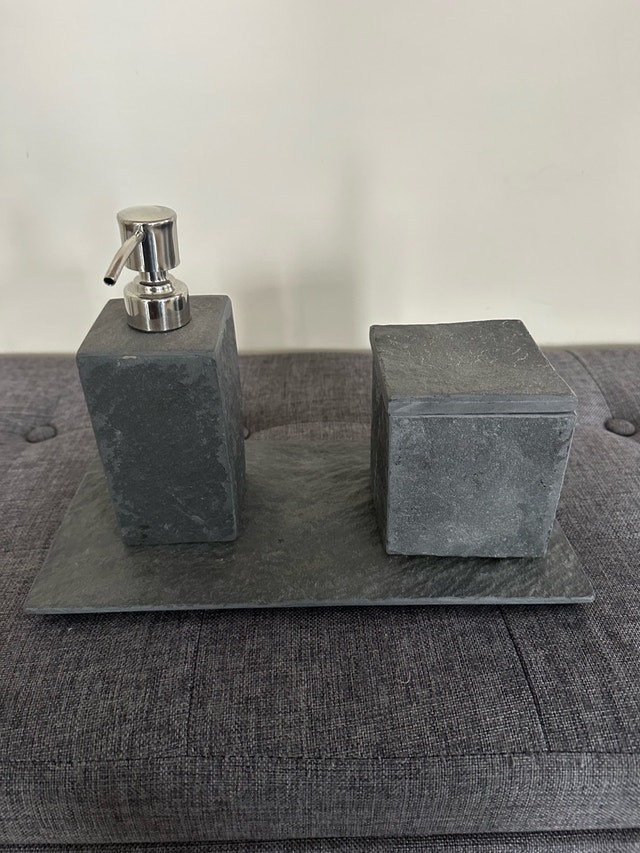 Gluckstein Slate Bathroom Set