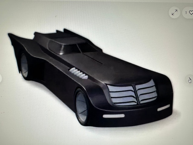 DC COMICS BATMAN ANIMATED SERIES BATMOBILE