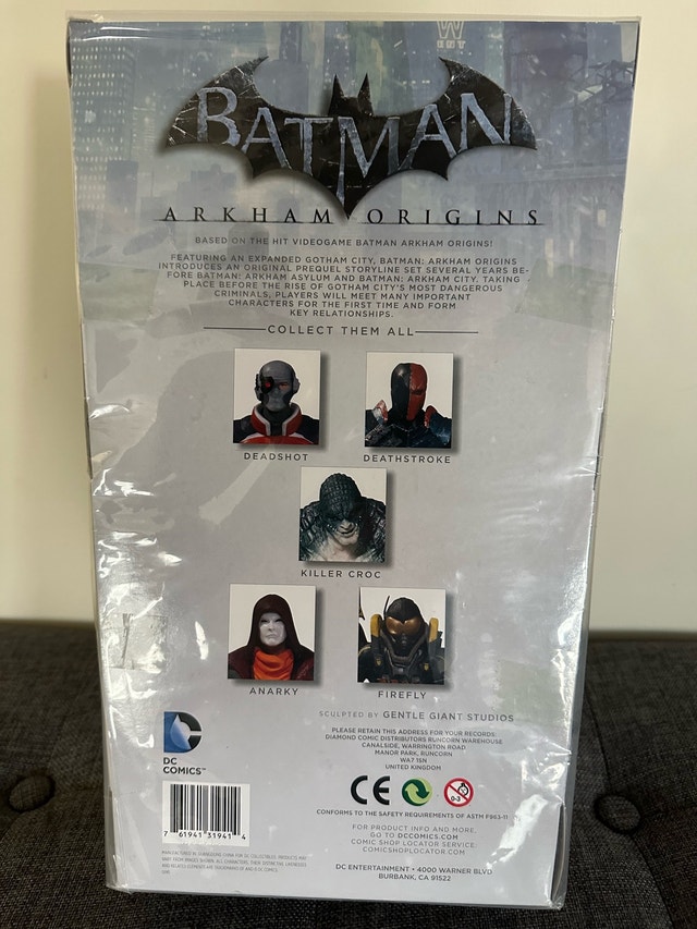 Batman Arkham Origins Killer Croc Action Figure - photo 2