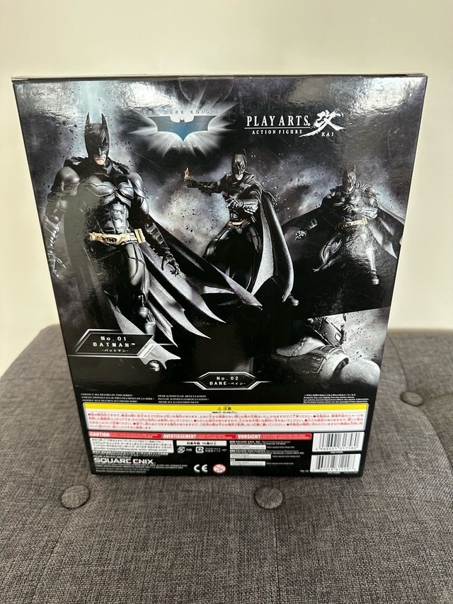 BATMAN BLACK METALLIC THE DARK KNIGHT PLAY ACTION FIGURE No 1 - photo 2
