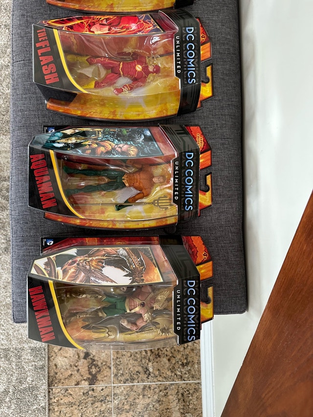 DC COMICS UNLIMITED SET OF 6 ACTION FIGURES - photo 3