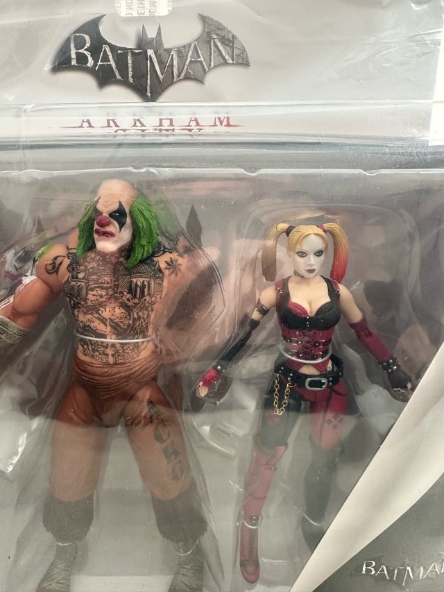 BATMAN ARKHAM CITY MR. HAMMER AND HARLEY QUINN 2PK