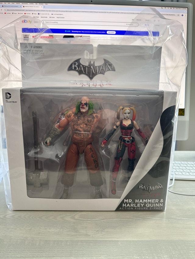 BATMAN ARKHAM CITY MR. HAMMER AND HARLEY QUINN 2PK - photo 2