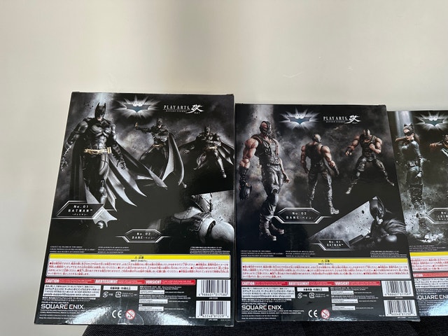 BATMAN, BANE, CATWOMAN AND THE JOKER PLAY ARTS FIGURES - photo 5