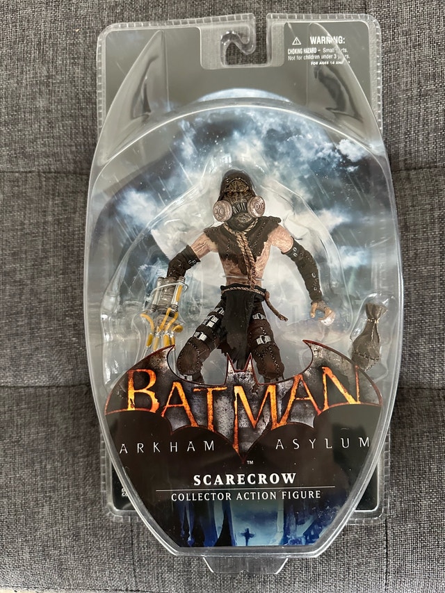BATMAN DC COLLECTABLES ARKHAM ASYLUM SCARECROW ACTION FIGURE