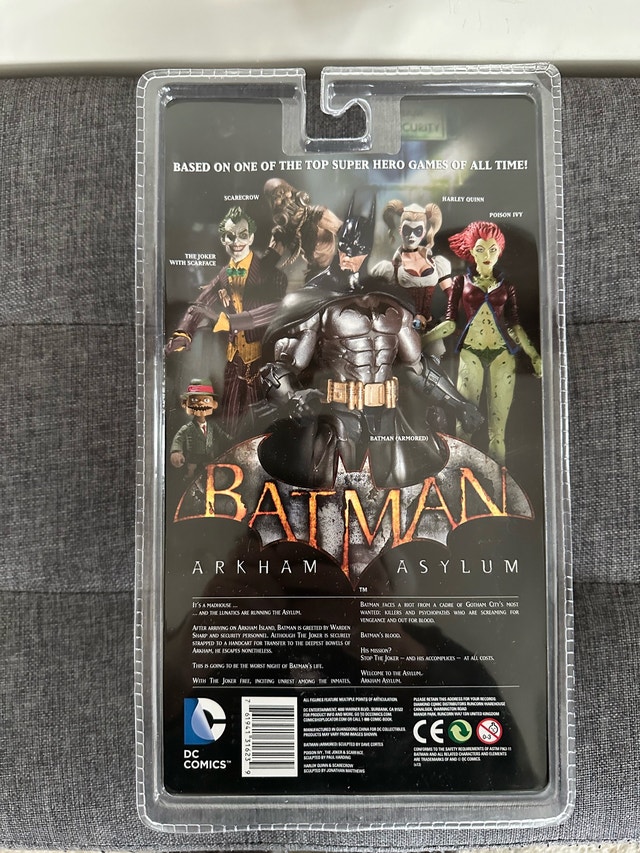 BATMAN DC COLLECTABLES ARKHAM ASYLUM SCARECROW ACTION FIGURE - photo 2