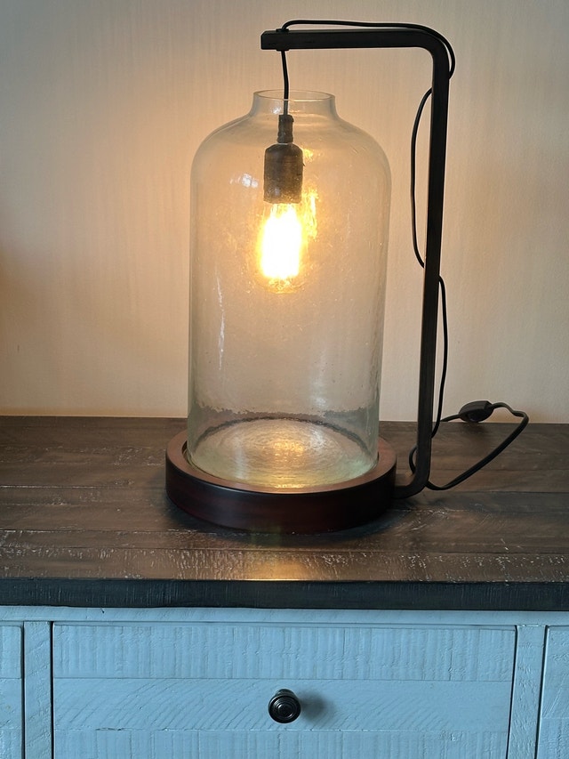 Rustic Table Lamp - photo 3