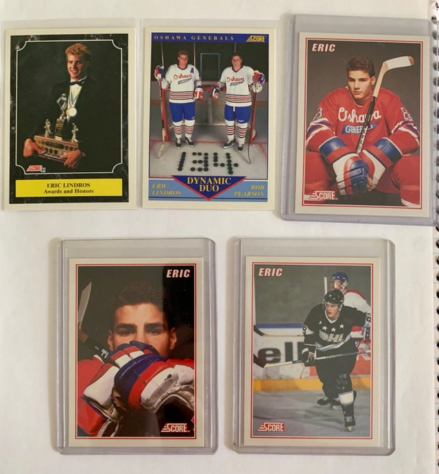 Eric Lindros Hockey Card Collection - photo 3